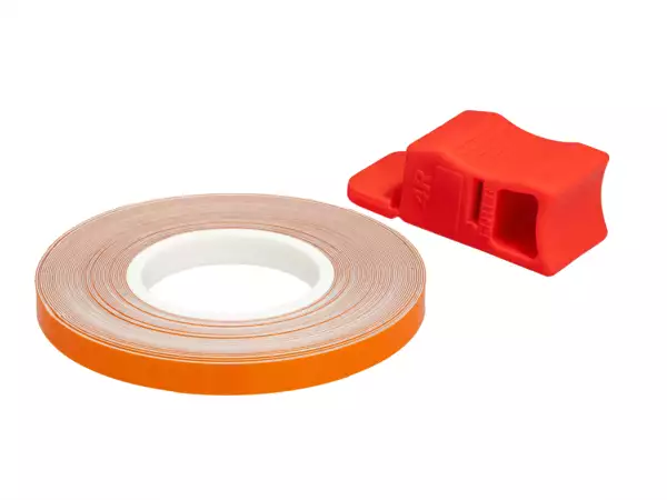 Felgenband 5 mm x 6 m orange